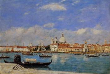 尤金 佈丹 View of Venice 尤金 佈丹 View of Venice